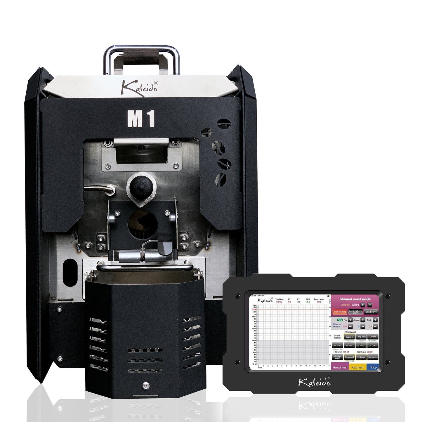 M1S Dual system Electric Coffee Roaster 50-200g (Kaleido & Artisan System)