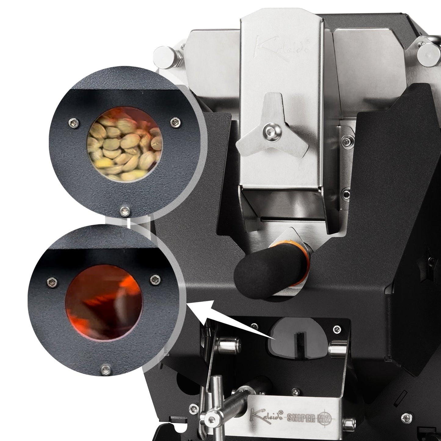 M2S Pro Electric Heating Coffee Roaster 50-400g(Artisan system)