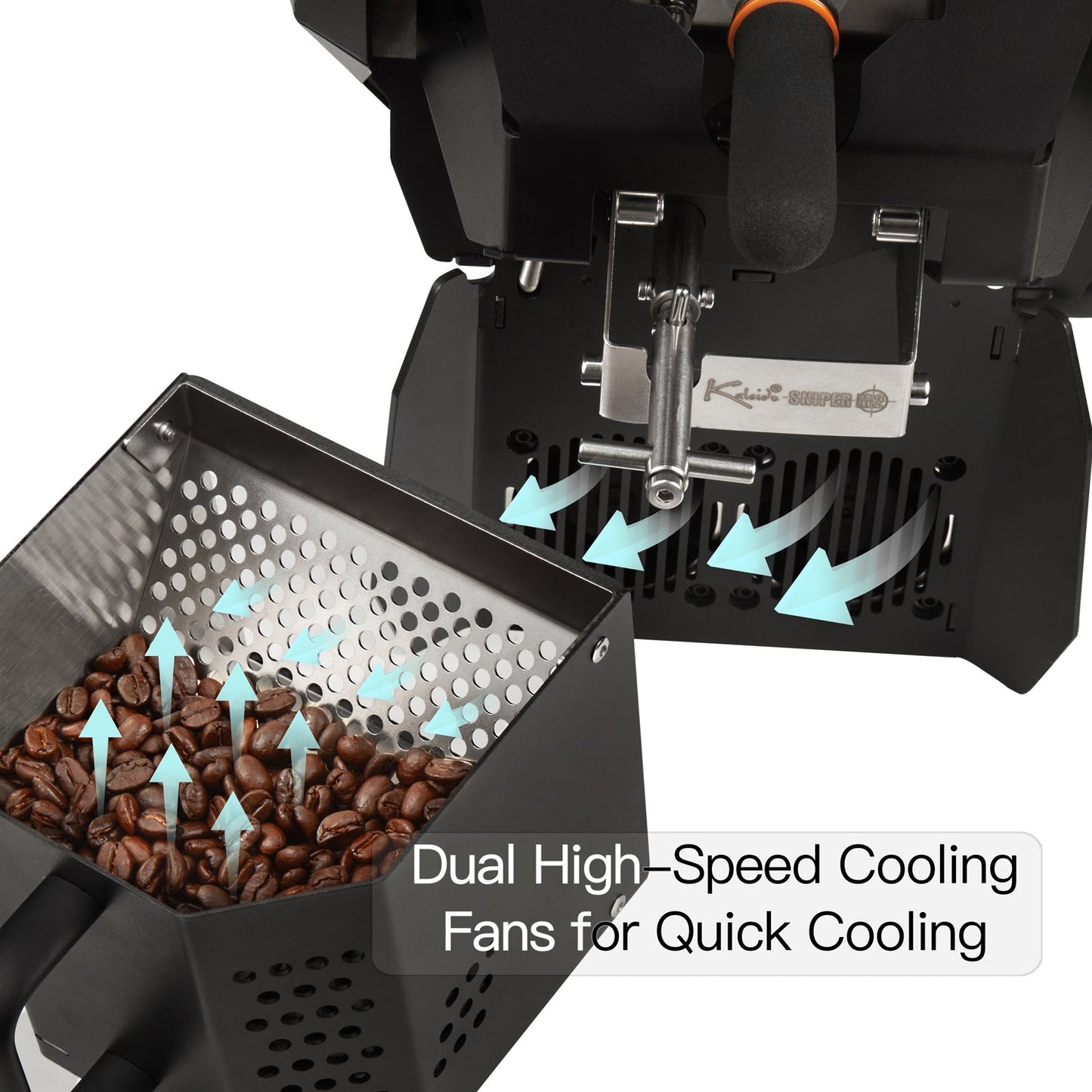 M2S Pro Electric Heating Coffee Roaster 50-400g(Artisan system)