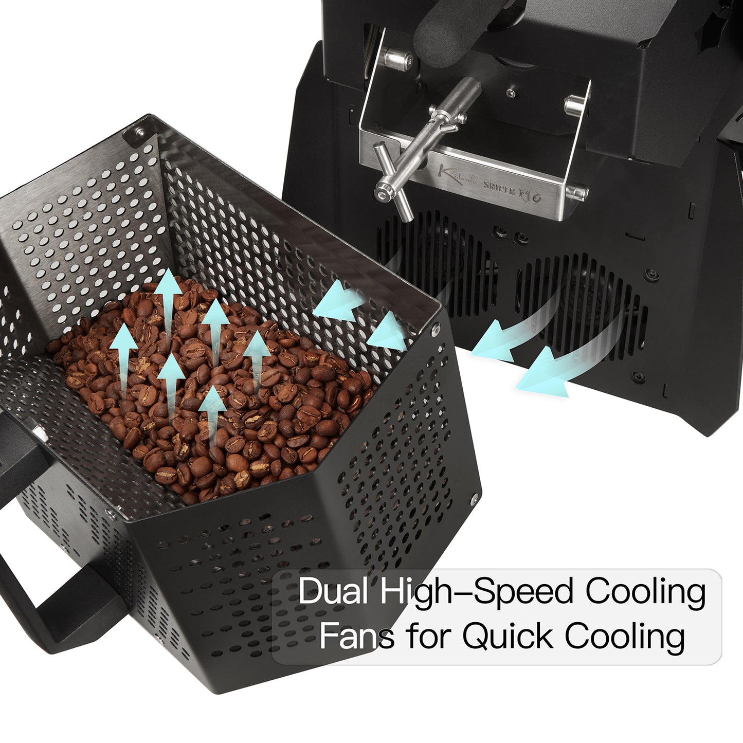 M6S Smart Electric Heating Coffee Roaster 200-600g(Kaleido system)