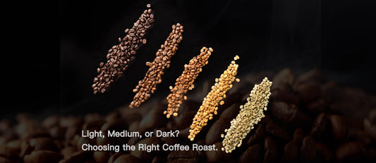 Light, Medium, or Dark? Choosing the Right Coffee Roast.