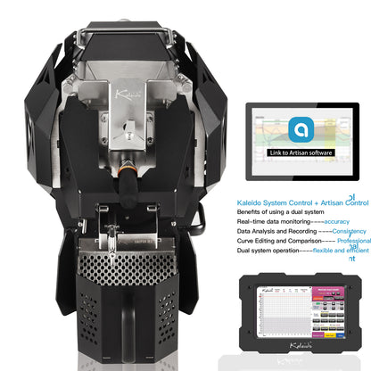 M2S Dual system Electric Heating Coffee Roaster 50-400g（Kaleido & Artisan System)